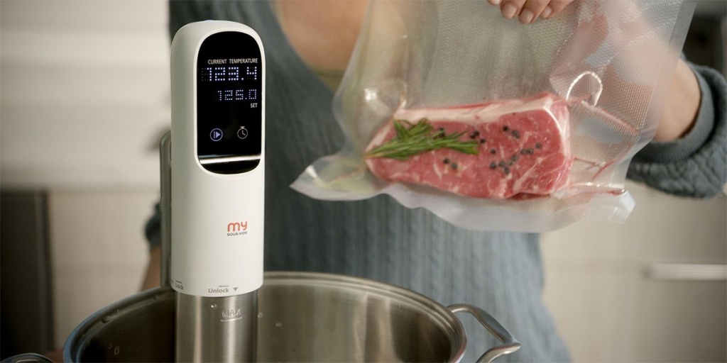 Sous-vide (су-вид) приготовление еды в вакуумной упаковке